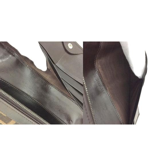 Fendi Zucca Canvas Leather Bifold Long #89078F81 - Picture 8 of 8